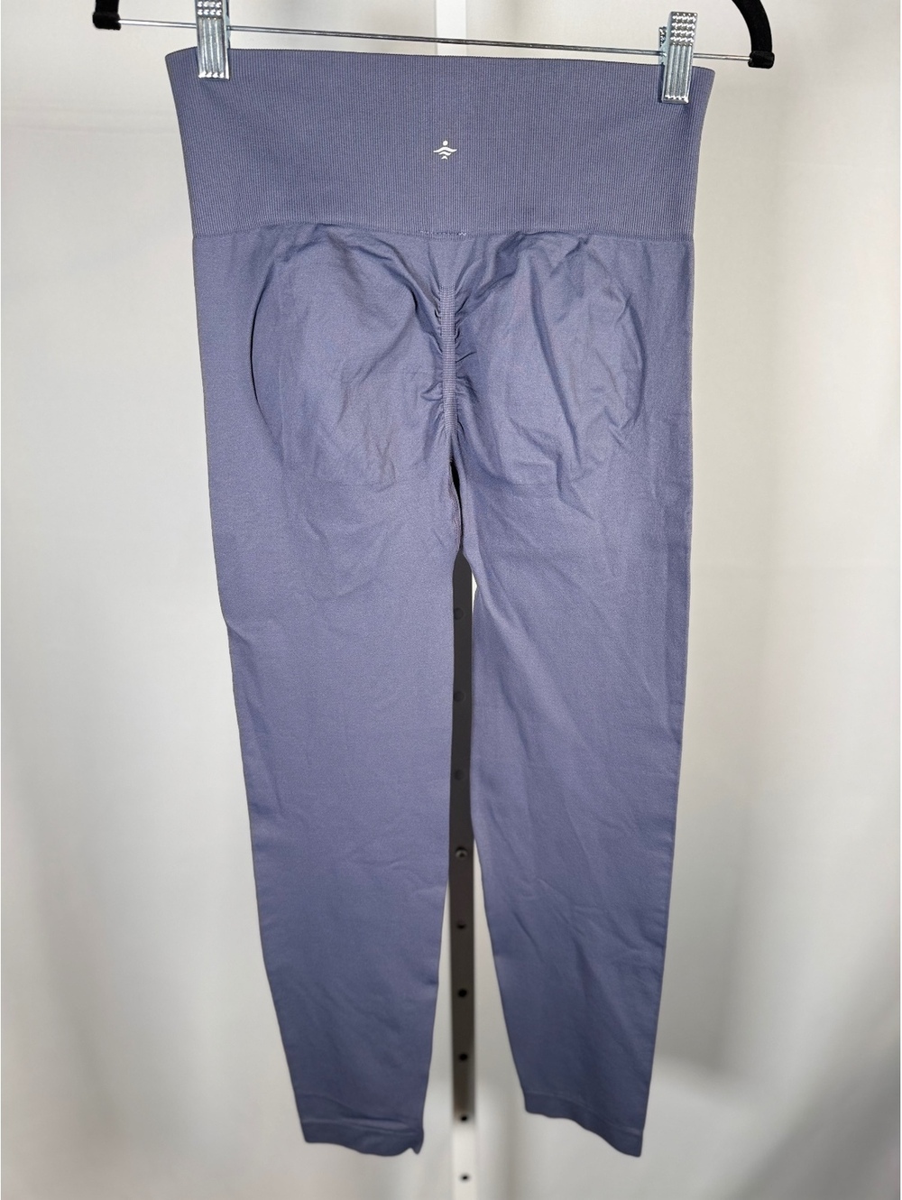 Halara OneForm Seamless Flow High Waisted Ruched Leggings Indigo Size M 7/8 - Picture 4 of 9